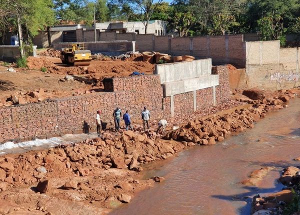 Con sostenido avance prosiguen las obras en el segundo puente de San Antonio | .::Agencia IP::.