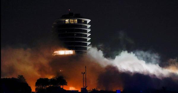 Tragedia en Miami: el Champlain Towers fue totalmente derribado