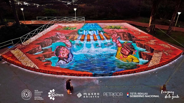 Con obra de arte reivindican a los pueblos originarios y sus territorios - La Clave