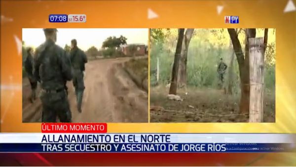 Caso Jorge Ríos: Allanamientos en búsqueda de miembros de la ACA