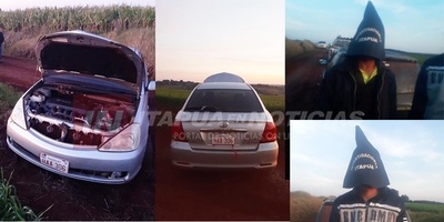 LOGRAN DETENER A PRESUNTOS AUTORES DE HURTO DE VEHICULO EN EDELIRA