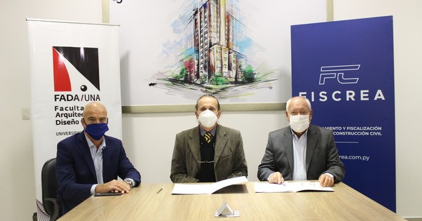 La Nación / Ofrecerán pasantías tras firma de convenio entre Arquitectura UNA y empresa fiscalizadora de obras