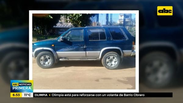 Piden ayuda para encontrar camioneta robada frente al IPS Ingavi - ABC Noticias - ABC Color