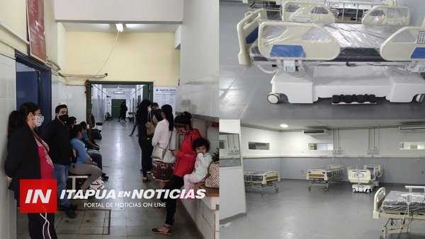 SÓLO ESPERAN PROFESIONALES PARA HABILITAR UTI PEDIÁTRICA.