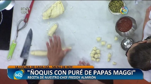 Cocina LMCD: Ñoquis con puré de papas MAGGI - SNT