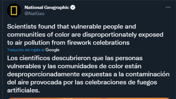 Llevando la estupidez a un nuevo nivel: Según National Geographic los fuegos artificiales del 4 de julio son racistas