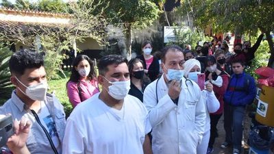 Incidentes en Comisaría por trance político en Hospital de Limpio
