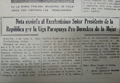 Hace 60 años las paraguayas conquistaron el derecho al voto | OnLivePy