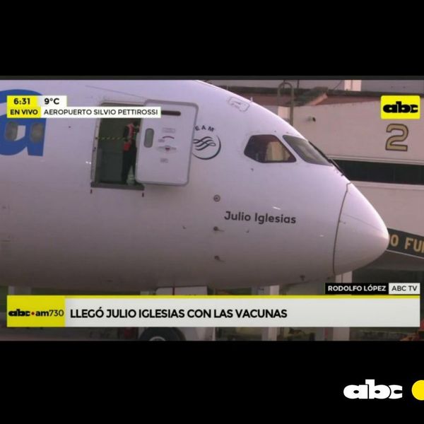 ¿Por qué “Julio Iglesias” trajo las vacunas a Paraguay? - Nacionales - ABC Color