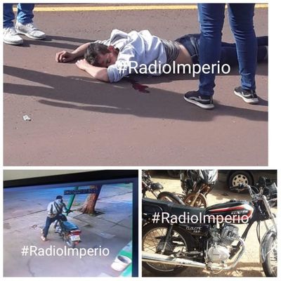 Joven hurto motocicleta, se accidentó a bordo de ella y fue detenido