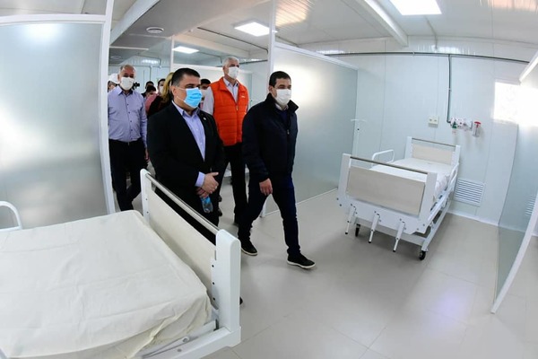 Inauguran pabellón de contingencia con 22 nuevas camas - El Trueno