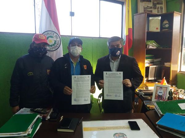 Comuna de Mallorquín cede terreno por 10 años a cuartel de bomberos - ABC en el Este - ABC Color