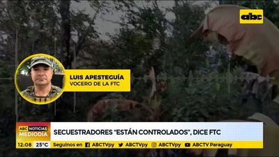 Secuestradores están controlados, dice FTC - ABC Noticias - ABC Color