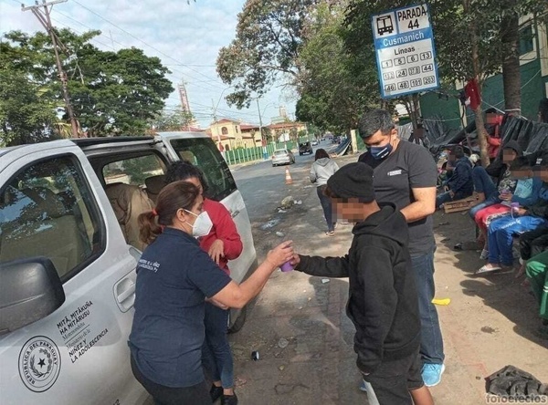 Más de 20 niños, niñas y adolescentes fueron derivados al refugio del Painac | .::Agencia IP::.