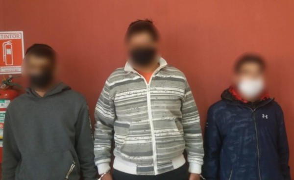 Detienen a trío sindicado de abusar sexualmente de una niña de 12 años