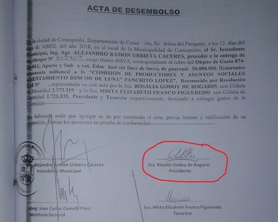 «Tati» Urbieta pretende refutar denuncia con otra denuncia | Radio Regional 660 AM