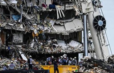 Miami: derrumbe de edificio suma 27 víctimas fatales