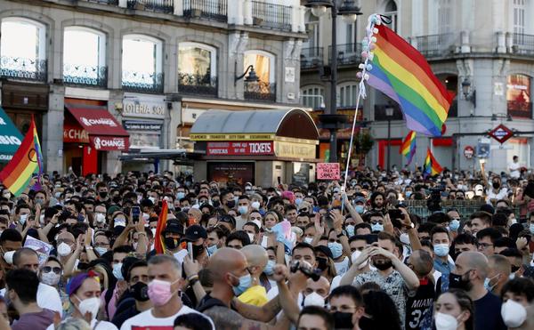 Manifestación para condenar la agresión a Samuel Luiz | El Independiente