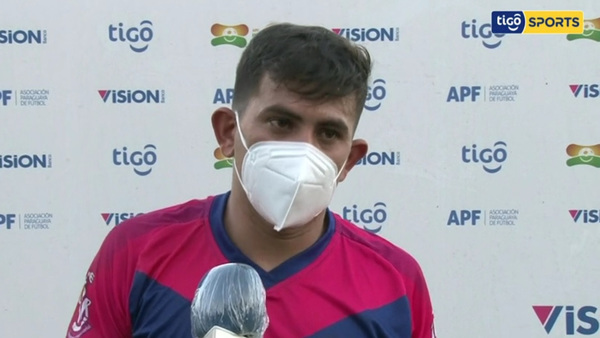 Junior Balbuena, la figura del partido ante Rubio Ñu