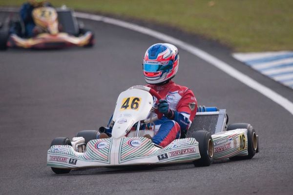 Samaniego destaca en la Copa Sao Paulo Lights de karting - Automovilismo - ABC Color