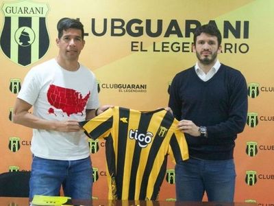 Es oficial: Víctor Cáceres, el quinto refuerzo de Guaraní - Guaraní - ABC Color