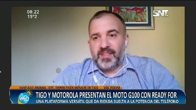 Tigo y Motorola presentan el Moto G100 con Ready For - SNT
