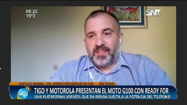 Tigo y Motorola presentan el Moto G100 con Ready For - SNT