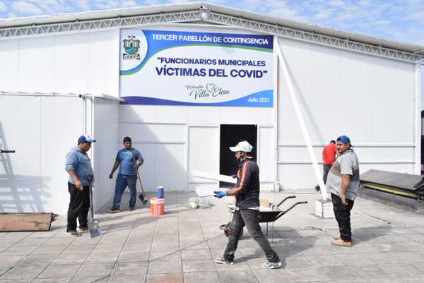 Inauguran tercer pabellón de contingencia en hospital de Villa Elisa - Megacadena — Últimas Noticias de Paraguay