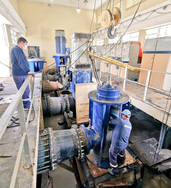 Prometen restablecer servicio de agua antes del mediodía » San Lorenzo PY