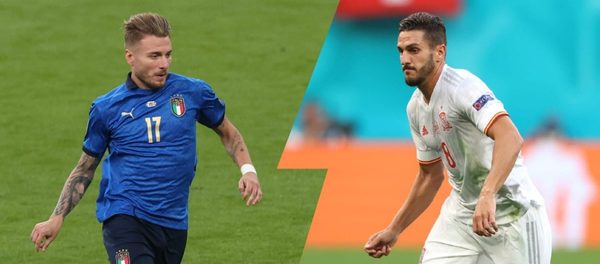 Las «renacidas» Italia y España van por definir al primer finalista de la Eurocopa