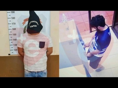 CAPTURAN A HOMBRE QUE MANIPULÓ CAJERO AUTOMÁTICO EN MARIA AUXILIADORA