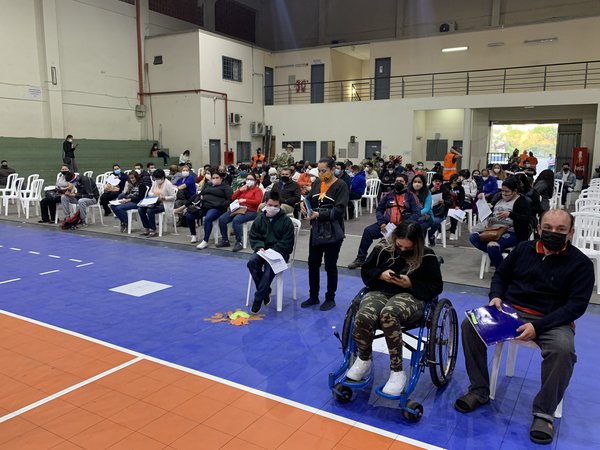Récord de vacunación en la Secretaría Nacional de Deportes
