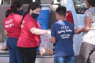 Continúa asistencia a niñas, niños y adolescentes indígenas en plazas y calles de Asunción | .::Agencia IP::.