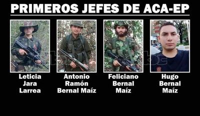 En tres meses, ACA-EP recorrió 284 kilómetros, cometió ocho golpes y mató a tres civiles - Nacionales - ABC Color