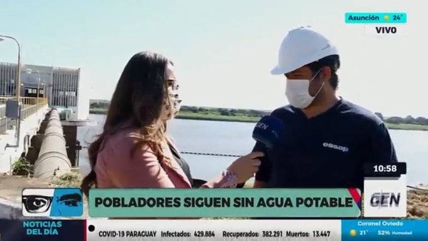Diario HOY | Basuras ocasionan inconvenientes en la bomba de captación de agua cruda en Viñas Cué