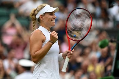 Kerber y tres novatas en estas lides pasan a semifinales de Wimbledon