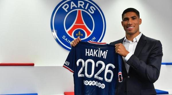 ¡Es oficial! Achraf Hakimi abandona el Inter y llega al PSG