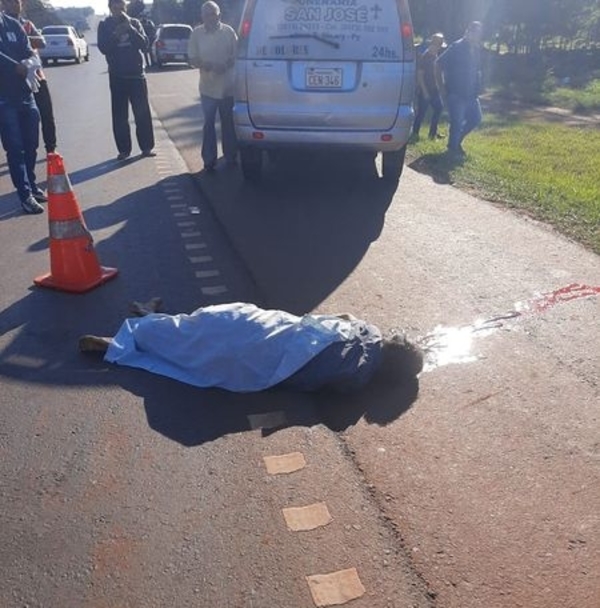 Sexagenario muere al tratar cruzar la ruta en O’Leary