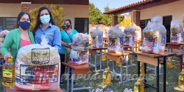 CUMPLEN CON NUEVA ENTREGA DE KITS EN ESCUELAS DE JOSÉ LEANDRO OVIEDO.