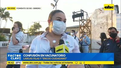 Confusión en vacunatorio - Factor Clave - ABC Color