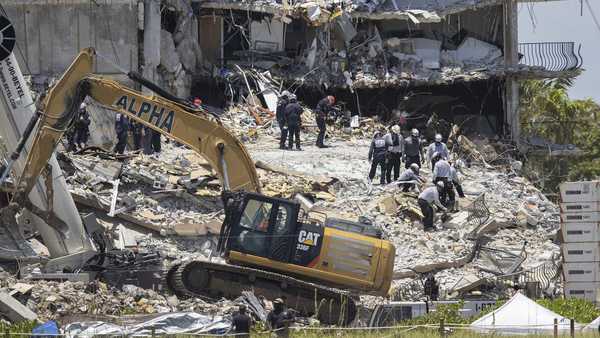 Ascienden a 36 los cuerpos recuperados de edificio derrumbado en Miami