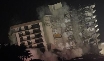 Colapso en Miami: implosión controlada facilita búsqueda de desaparecidos - Megacadena — Últimas Noticias de Paraguay