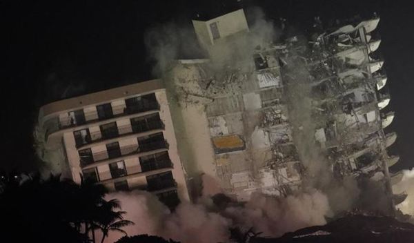 Colapso en Miami: implosión controlada facilita búsqueda de desaparecidos - Megacadena — Últimas Noticias de Paraguay