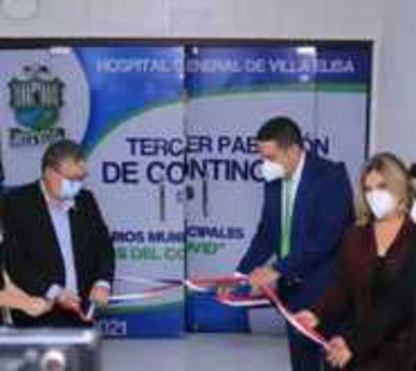 Habilitan tercer pabellón de contingencia en Villa Elisa - Paraguay.com
