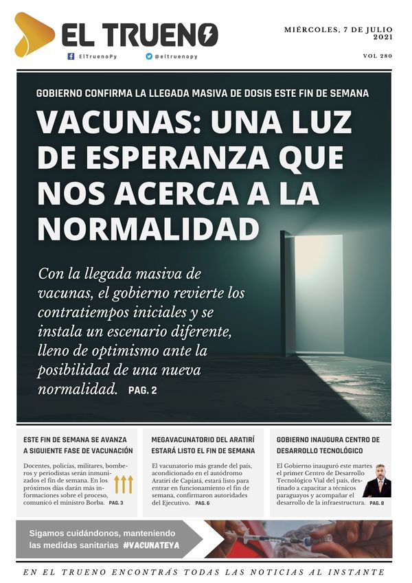 E-paper 7 de julio 2021 - El Trueno