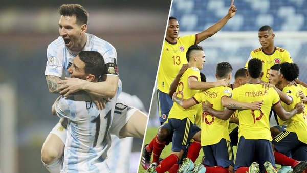 Copa América: Argentina y Colombia se enfrentan por el último boleto a la final