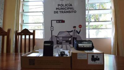 Multas emitidas por la PMT serán  electrónicas desde hoy en Asunción
