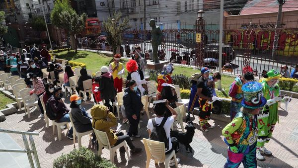 Detectan variante lambda en sede de Gobierno boliviano