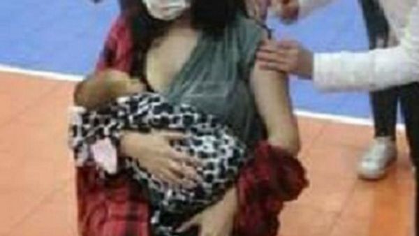 Madres lactantes de riesgo y anti-Covid
