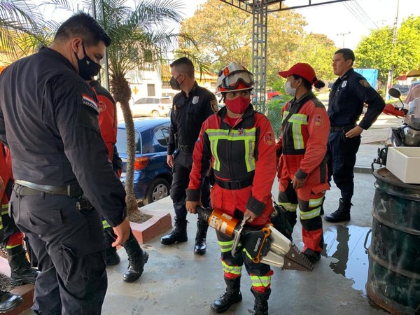 Recuperaron equipo de bomberos que había sido hurtado